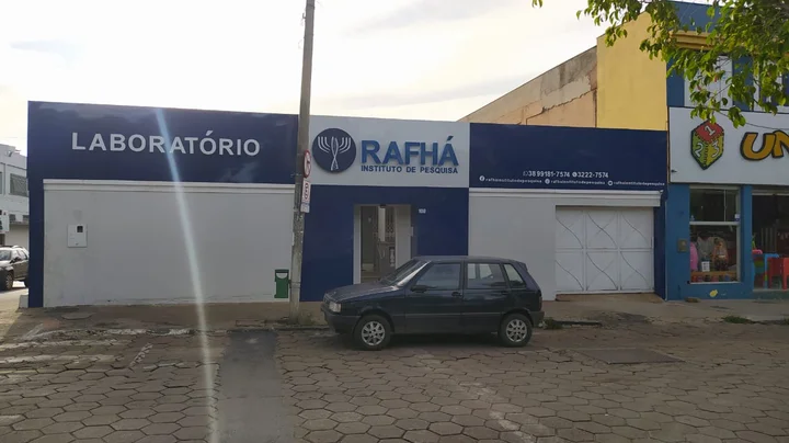 Fachada do Instituto de Pesquisa Rafhá em Montes Claros